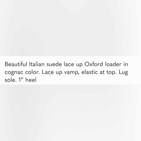 Like New Italeau Waterproof Cognac Suede Oxford Lace Up Loafers - Picture 8 of 11